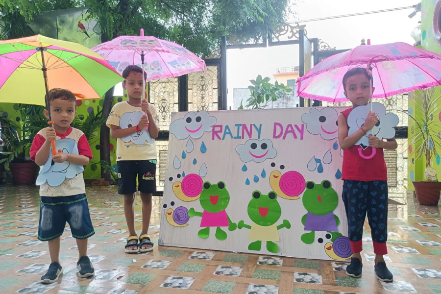 Under Umbrellas, We Dance and Smile!